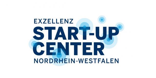 Logo of the Exzellenz Start-up Center.NRW