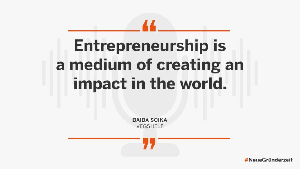 Entrepreneurship is a medium of creating an impact in the World.