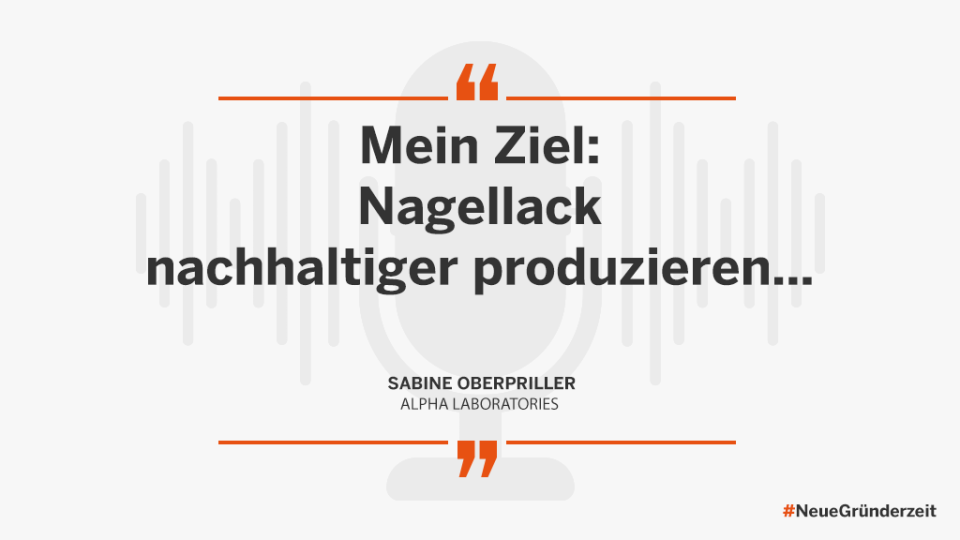 „Mein Ziel: Nagellack nachhaltiger produzieren“