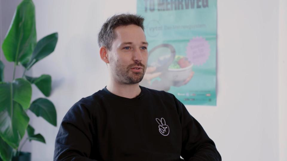 Tim Breker, founder of the start-up Vytal