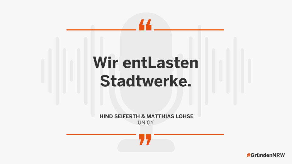 Wir entLasten Stadtwerke. Hind Seiferth, Matthias Lohse Unigy