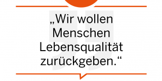 Wir wollen Menschen Lebensqualität zurückgeben. Dr. Dave Sircar, AUFMobility