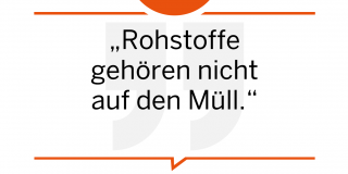 "Rohstoffe gehören nicht auf den Müll", Marina Billinger, Leroma