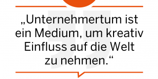 Unternehmertum ist ein Medium, um kreativ Einfluss auf die Welt zu nehmen. Baiba Soika, vegshelf, #NeueGründerzeit