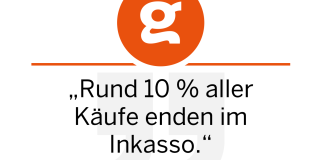 "Rund 10 % aller Käufe enden im Inkasso."