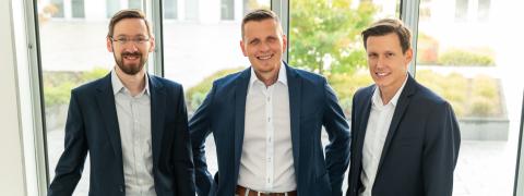 Dr René Grzeszick, Dr Sascha Feldhorst and Sascha Kaczmarek