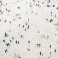People networked with each other