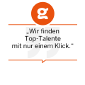 Wir finden Top-Talente mit nur einem Klick.