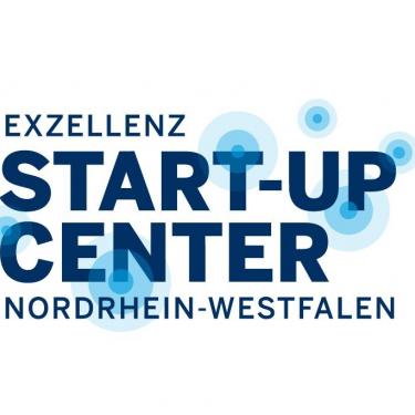 Logo of the Exzellenz Start-up Center.NRW